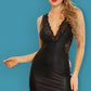 Showtime Lingerie Midnight Veil Midi Dress Black Size S/M or L/XL