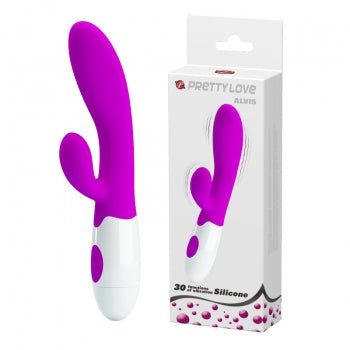 Pretty Love Alvis Rabbit Vibrator Purple