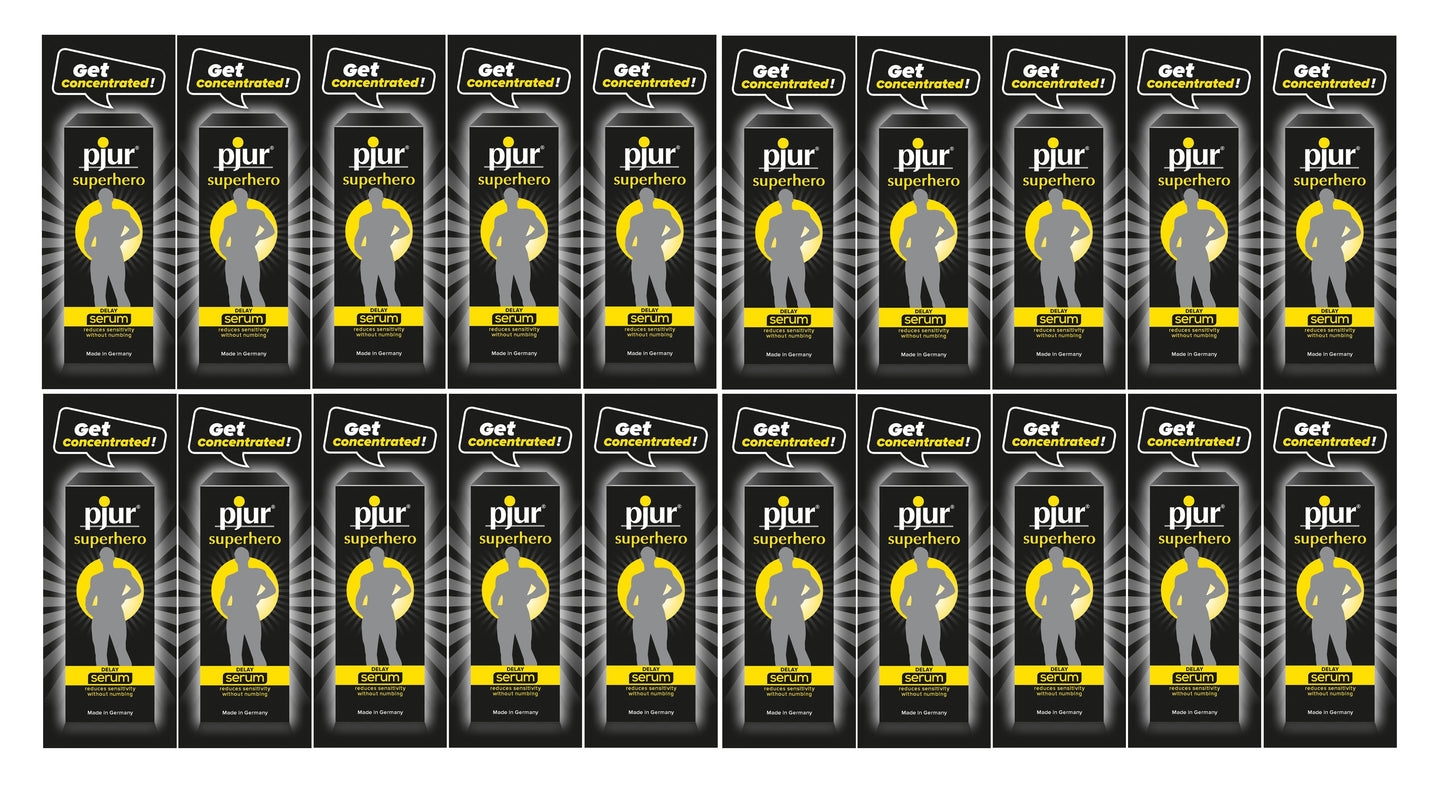 Pjur Superhero Serum Sachets 20 x 1.5ml - 20 Pack