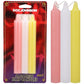 Doc Johnson Japanese Drip Candles Pink, White, Yellow - 3 Pack