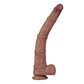 Lovetoy Nature Cock 16" Dual Layered Bendable Silicone Cock XXL