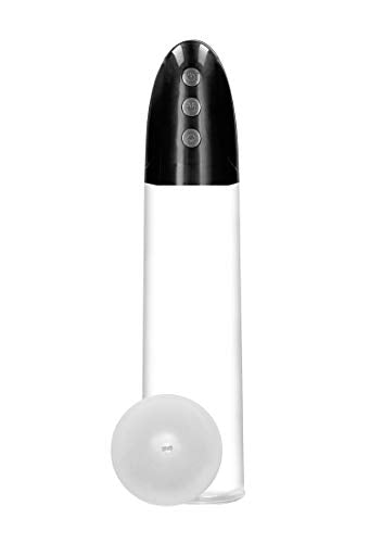 Shots Toys | PUMPED Rechargeable Automatic Cyber Pump with Sleeve Transparent
