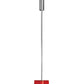 Shots Toys | Leather Square Tipped Crop - Red