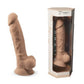 Adrien Lastic Silexd 7" Model 1 Realistic Silicone Dildo - Flesh
