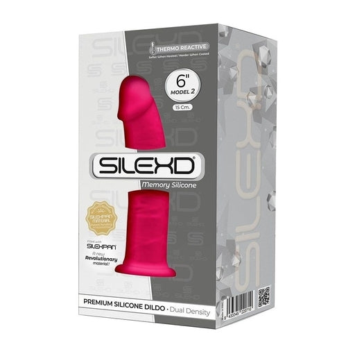Adrien Lastic Silexd 6" Model 2 Realistic Silicone Dildo - Pink