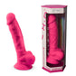 Adrien Lastic Silexd 8" Model 1 Realistic Silicone Dildo - Pink