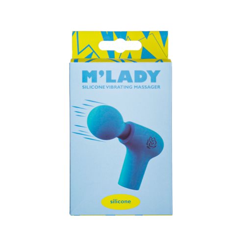 BMS M’Lady Silicone Vibrating Massager Massage Gun