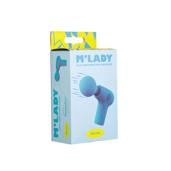 BMS M’Lady Silicone Vibrating Massager Massage Gun
