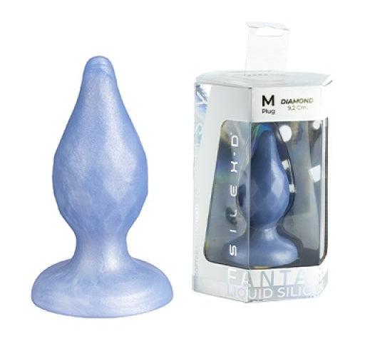 Adrien Lastic Silexd Plug Fantasy Liquid Silicone M Plug Diamond