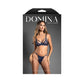 Fantasy Lingerie DOMINA Openable Bra & Panty - Navy Size S/M or M/L