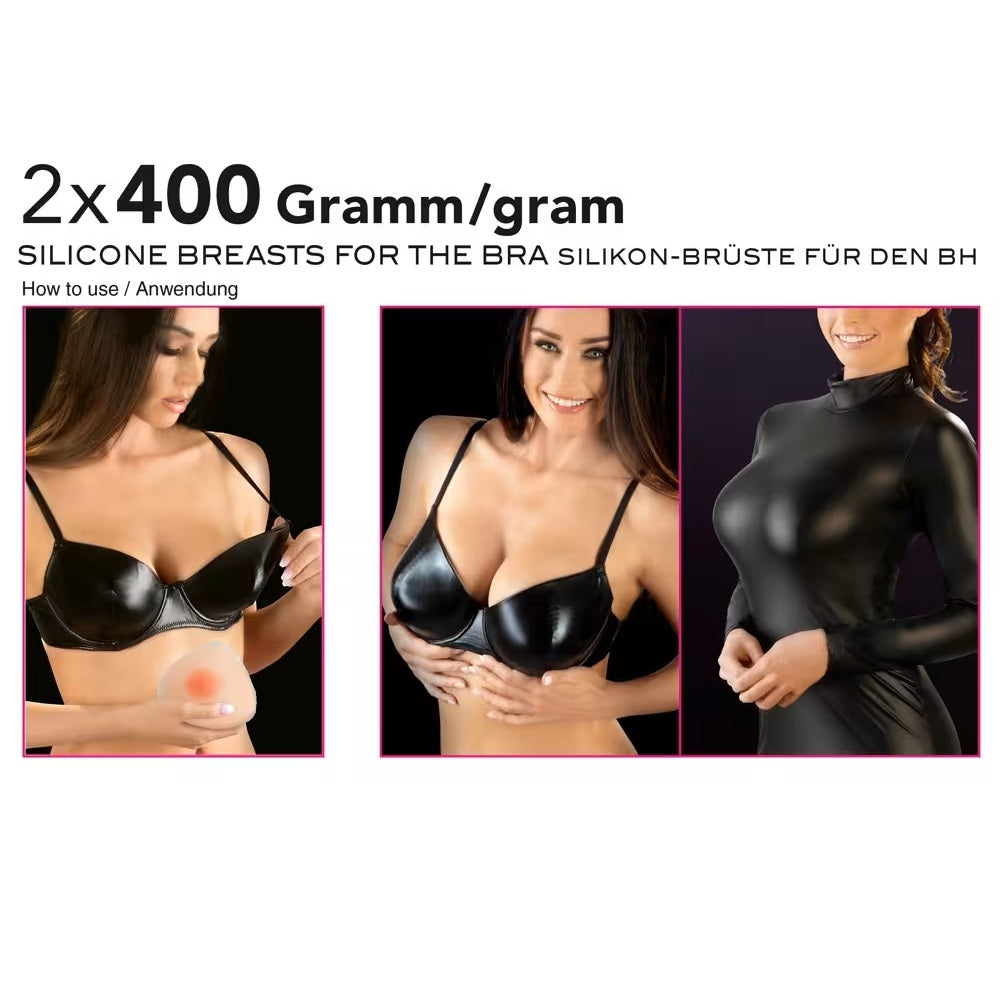 Orion | Cottelli Accessories - Silicone Breasts for the Bra 2x400g