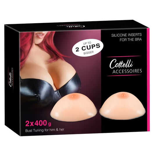 Orion | Cottelli Accessories - Silicone Breasts for the Bra 2x400g