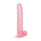 CalExotics Size Queen 6" 8" 10" 12" Purple/Pink/Blue Dildo