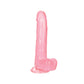 CalExotics Size Queen 6" 8" 10" 12" Purple/Pink/Blue Dildo