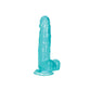CalExotics Size Queen 6" 8" 10" 12" Purple/Pink/Blue Dildo