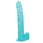 CalExotics Size Queen 6" 8" 10" 12" Purple/Pink/Blue Dildo