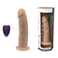 Adrien Lastic Silexd 7" Model 2 Remote Control LRS Vibrating Dildo Flesh