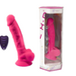 Adrien Lastic Silexd 8" Model 1 Remote Control LRS Vibrating Dildo Pink