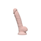 Adrien Lastic Silexd 8" Real Skin Model 1 Flesh Dildo