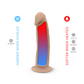 Adrien Lastic Silexd 7" Model 2 Remote Control LRS Vibrating Dildo Flesh