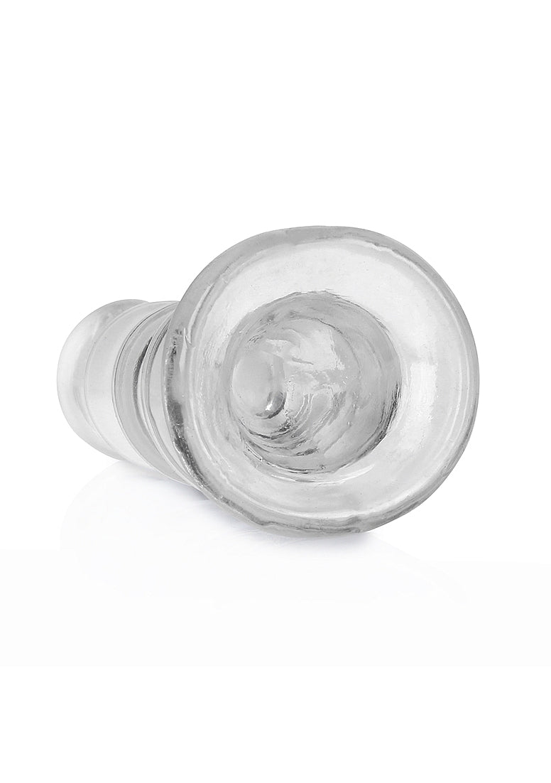 Shots Toys | REALROCK Crystal Clear 5.5" Curvy Dildo/Plug - Translucent