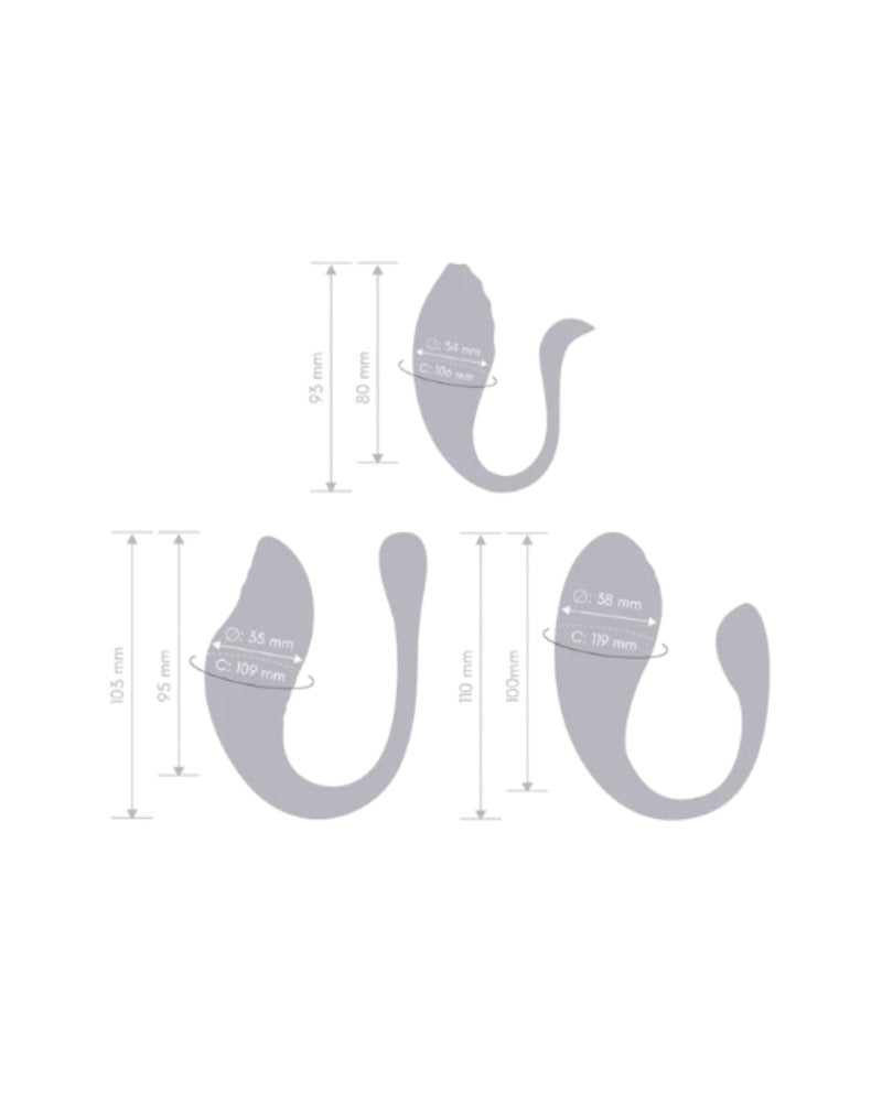 Electric EEL | Together Menage A Trois Remote Control Orgy Egg Set