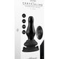 Shots Toys | Missy - Glass Vibrator With Suction Cup and Remote - Black