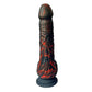 Adam & Eve THE BEDROCKER - Black/Red Thrusting Dildo with Wireless Remote