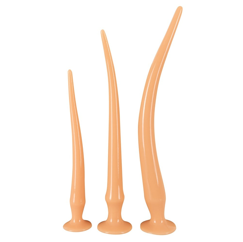 Orion | You2Toys Super Long Flexible Butt Plug Set Flesh