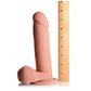Curve Toys | Big Shot 8" Vibrating Wireless Rechargeable Silicone Dildo w/Balls