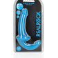 Shots Toys | REALROCK 13.5cm (6") Strapless Strap-On Glow in the Dark - Blue