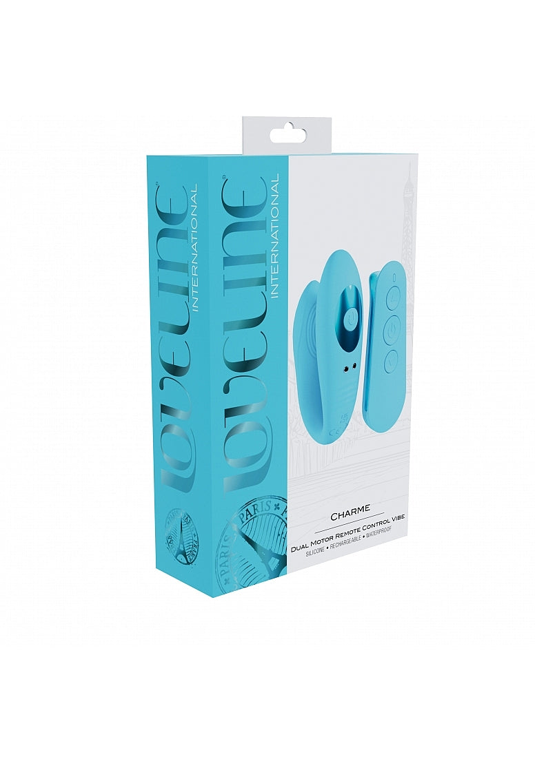 Shots Toys | LOVELINE Charme Dual Motor Vibe Vibrator - Blue