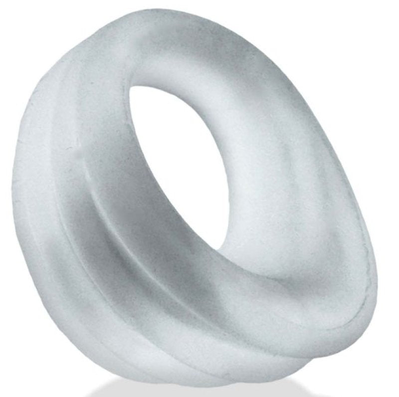 Hunkyjunk Expander Slimmer Scoop Style Cockring Clear Steam