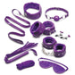 WhipSmart Fuzzy Everything You Need Bondage Kit - 12 Piece Set