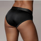 Shots Toys | OUCH! Vibrating Strap-on High-Cut Brief - Black - Size M/L