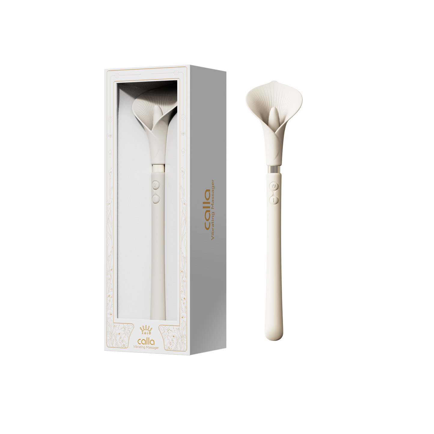 ZALO Calla Dual-Head Vibrating Wand Massager