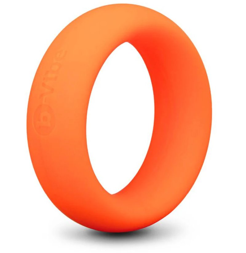 COTR | B-Vibe Snug Ring 40mm Snug Fit Silicone Cock Ring - Orange