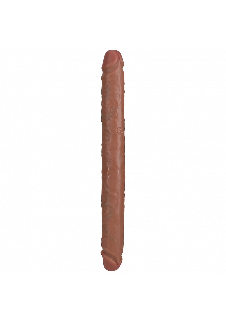 Shots Toys | REALROCK 35cm Slim Double Dildo - Tan (14") Slim