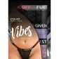 Fantasy Lingerie Vibes F*ck Off Panty Pack 3Pc Size OS