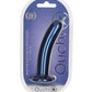Shots Toys | OUCH! Smooth G-Spot Dildo - 6" / 14.5 cm - Metallic Blue