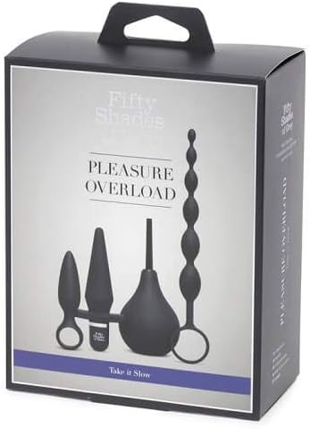 Fifty Shades of Grey Pleassure Overload Take it Slow Anal Kit (4 Piece)