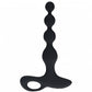 Shots Toys | LEVELZ - Remote Control Beaded Vibrating Silicone Anal Plug - Black