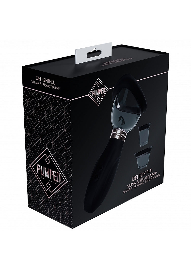 Shots Toys | PUMPED Delightful Auto Ladies Pump - Black