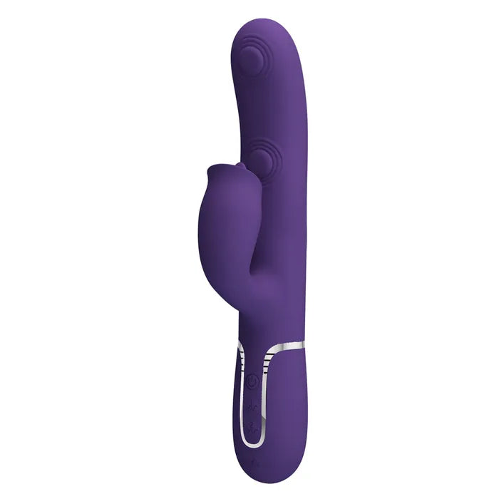 Party Up Alan Licking Thumping Rabbit Vibrator Purple