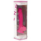 Adrien Lastic Silexd 8" Model 1 Remote Control LRS Vibrating Dildo Pink
