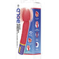 Excellent Power | Bold Around 7" Vibrator With Varicolored Control (Red)