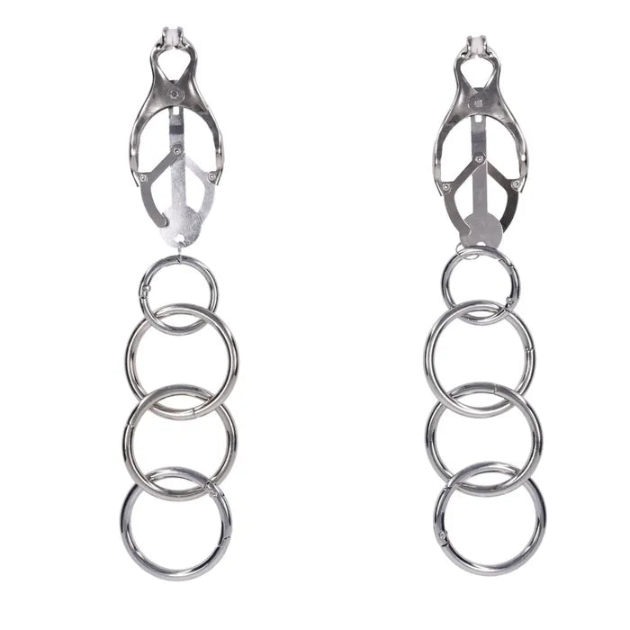 Sportsheets EDGE Tuggable Clover Nipple Clamps