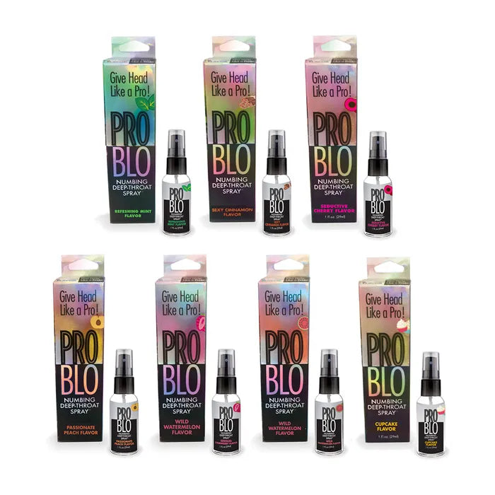Little Genie | ProBlo Deep Throat Spray - Peach Deep Throat Spray 30ml