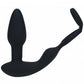 Shots Toys | LEVELZ - Dual Vibrating Remote Control & Rotating Beads Silicone Prostate Stimulator with Cock & Ball