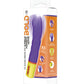 Excellent Power | Bold Around 7" Vibrator With Varicolored Control (Purple)